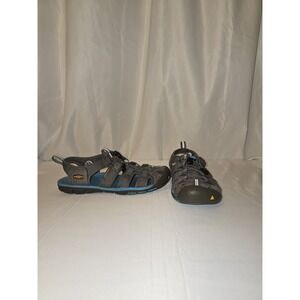KEEN Women's Gray Grey Clearwater Waterproof Hiking River Sandals Shoes 9.5 M